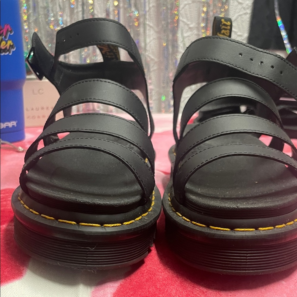 Dr. Martens Black Strap Sandals - Picture 4 of 4